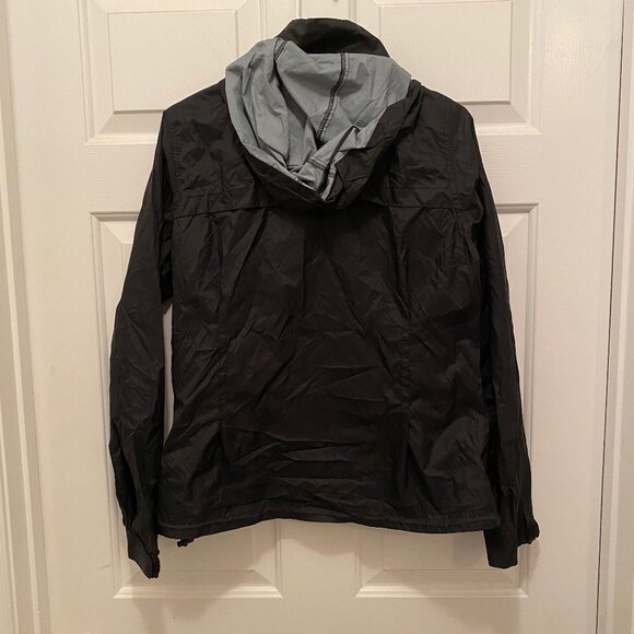 Columbia Women's  Switchback II Waterproof Full Zip Hooded Black Jacket Medium - Picture 2 of 2